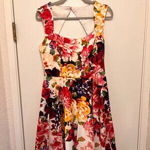 Maggy London Floral Dress